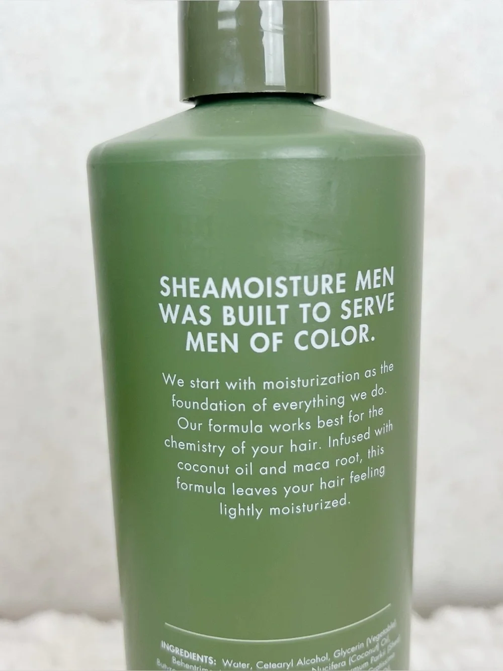 Shea Moisture Men Coconut Oil & Maca Root Lightweight Conditioner 15 Oz